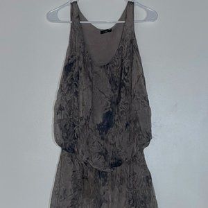 Flowy Floral silk dress